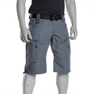 Pantalones cortos de <span class=keywords><strong>trekking</strong></span> impermeables para hombre, pantalones tácticos de secado rápido para exteriores, ligeros, transpirables para pantalones cortos Cargo - Product Image 1