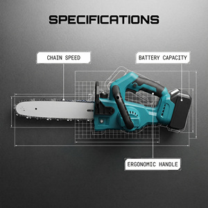 Scie sauteuse électrique portative professionnelle haute puissance sans balais pour la découpe du bois en extérieur - Product Image 2