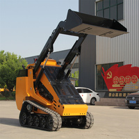 Chine Offre Spéciale ménage jardin Mini Skid Steer Loader prix avec livraison gratuite chargeur frontal et composants de noyau de pompe