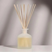 Bouteille diffuseur de parfum en verre ventru 100 ml, best-seller, pour la purification de l'air et la décoration de chambre et de maison