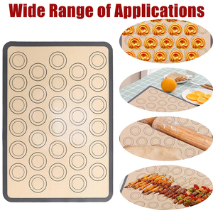 Custom Printed Non-Stick Silicone Macaron Baking Mat EU Standard Pastry Mat <b>Kitchen</b> Cooking Tool Silicone Macaron Bakmat - Product Image 3