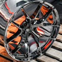 Nouvelles jantes en alliage d'aluminium forgé chromées à rayons multiples, concaves profondes, 18-24 pouces, 5x112 5x114.3 5x120, compatibles avec M3/M4 Tesla