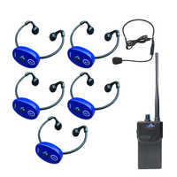OmniBall トレーニング用機器 ユーザーガイド付 Swimming Training Walkie Talkie - IPX8 Waterproof Headset