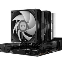 PCcooler RT620 RGB ARGB Dual Tower CPU Air Cooler 6 Heatpipes High Performance PWM Silent Fans for Intel AMD AM5