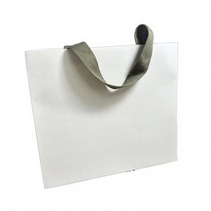 Sacs en papier kraft écologiques recyclables avec logo imprimé personnalisé et poignée en corde de coton - Emballage artisanal de haute qualité en gros - Product Image 2
