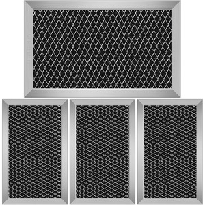 Filtre pour four à micro-ondes Xinrui WB02X10776, filtre à charbon actif en acier inoxydable pour GE JX81C - Product Image 1