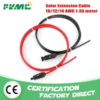 TÜV-isoliertes 30A PV-Anschluss kabel Einkopf 1000V/1500V Verschiedene Größen 14AWG DC Power Solar kabel IP67 Niederfrequenz 2,5mm