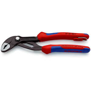 Alicates para bomba de agua Knipex Cobra de 180 mm con bloqueo automático para tuberías y tuercas - Product Image 1
