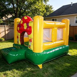 <span class=keywords><strong>Castillo</strong></span> Inflable con Diseño de Zorro Hongo, Brincolín Comercial para Niños, Ideal para Fiestas en <span class=keywords><strong>el</strong></span> Patio Trasero - Product Image 2