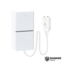 Détecteur de fuite d'eau sans fil 433 MHz de haute qualité, compatible avec le hub WiFi Tuya, alarme de sécurité domestique pour détection de fuite d'eau