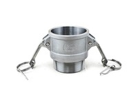 Acoplamientos Rápidos de Acero Inoxidable 304 Tipo B con Ranura Camlock para Aplicaciones de Agua y Aceite a Baja Presión
