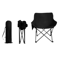 Ensemble de chaises pliantes d'extérieur modernes, légères, en fer, imperméables, faciles à transporter, portables pour le camping, les pique-niques, les voyages, meubles d'extérieur