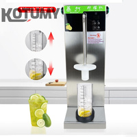 220V automatique citron battant Machine jus de fruits glace marteau battant Machine fruits frais brise-glace équipement lait thé boutique