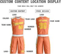 Seragam Basket Tanpa Lengan Cetak 3D Reversibel Kustom yang Dapat Dipersonalisasi Set Nama Nomor Pria/Wanita 100% Poliester Cepat Kering Ukuran Besar
