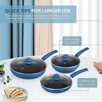 Nouvel ensemble d'ustensiles de cuisine antiadhésifs pressés vert paon de haute qualité, Wok et poêles à frire pour usage domestique et Restaurant