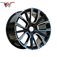 Jantes en alliage d'aluminium forgé sur mesure de 20 pouces 5x120 à double cinq branches, déport de 25 mm, pour voitures haut de gamme neuves