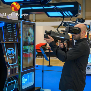 Artículo popular Juegos que funcionan con monedas Caza virtual Simulador de tiro con dos armas Máquina de juego de disparos de arcade de fácil control - Product Image 4