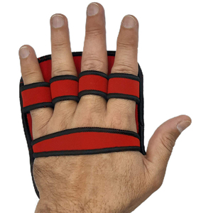 Poignées de musculation antidérapantes en néoprène pour la musculation et le <span class=keywords><strong>CrossFit</strong></span>, protège-paumes rembourrés en néoprène avec boucles pour les doigts pour la levée de poids - Product Image 2