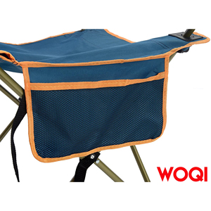 WOQI Vente en gros Cadre en métal Chaise pliante facile à transporter Chaise de plage populaire avec toit - Product Image 3