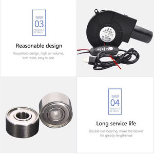 Ventilador Soplador de Plástico Portátil de Alta Presión para Barbacoa, DC 12V 2.7A 9733 Air Turbo - Product Image 3