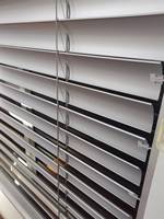 Stores de fenêtre horizontaux européens en alliage d'aluminium à persiennes, stores d'ombrage d'été, volets pare-soleil, écran de protection pour fenêtre