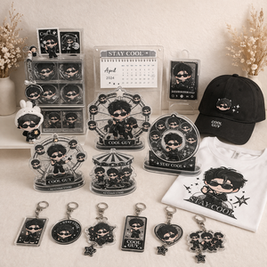 CCH Personalized custom made acrylic keychains anime style <b>creative</b> peripheral <b>gifts</b> - Product Image 1