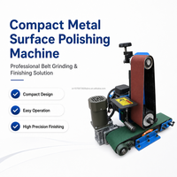 Machine de polissage automatique de métaux Mecor Desk 3kW, finisseur d'acier inoxydable, équipement de finition de surface à roue à bande, moteur