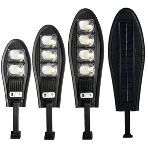 Farola Solar LED Integrada Inteligente de 100W con Sensor de Movimiento para Iluminación Exterior - Product Image 2