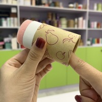 Baume à lèvres écologique logo personnalisé déodorant bâton cosmétique push Up Tube pour crème solaire