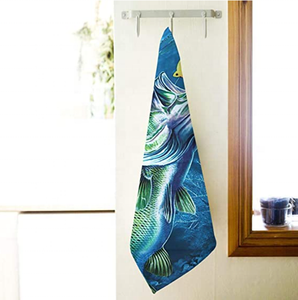 Toalla de algodón y poliéster <span class=keywords><strong>con</strong></span> hojas de palma para baño, toalla de playa <span class=keywords><strong>con</strong></span> planta Tropical, para Hotel, Spa, baño, <span class=keywords><strong>gimnasio</strong></span>, familia, hoja de plátano - Product Image 5