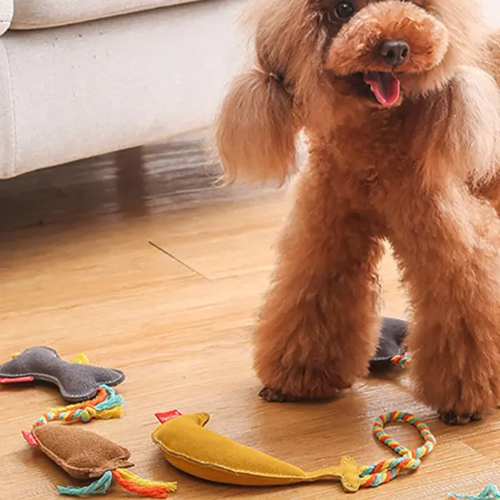 ホット卸売小さなフェルトグラインドペットおもちゃ犬の歯噛むおもちゃ鶏の骨バナナドラムスティックニンジン形子犬のおもちゃ犬用