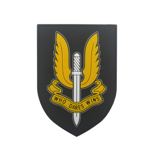 Anh cầu vồng số 6 thêu tinh thần Huy hiệu SAS Người Dám giành chiến thắng PVC chiến thuật huy hiệu với móc và vòng lặp Fastener - Product Image 4