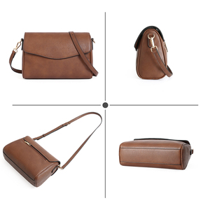 Sacs à main vintage pour femmes, grande capacité, nouvelle mode, fabriqués sur mesure, en <span class=keywords><strong>cuir</strong></span> PU, sacs à bandoulière pour femmes - Product Image 6