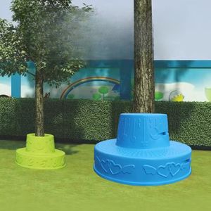 Glissade en plastique pour enfants <span class=keywords><strong>ALICE</strong></span>, intérieur/extérieur, de haute qualité, pour parc de trampoline résidentiel et utilisation en jardin - Product Image 1