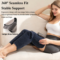 Masseur de jambes à pression d'air avec chaleur et vibrations, enveloppe de compression pour mollets à 3 modes, appareil de soin des jambes sans fil rechargeable
