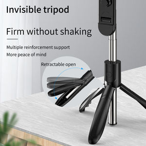 Trépied perche à <span class=keywords><strong>selfie</strong></span> <span class=keywords><strong>Bluetooth</strong></span> sans fil, pliable, universel pour smartphones et caméras d'<span class=keywords><strong>action</strong></span> sportives GoPro - Product Image 5