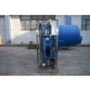 Purificateur d'eau industriel RO 500LPH 98% taux de dessalement y compris pompe PLC 1 an système de prix d'usine de traitement de l'eau à l'ozone - Product Image 3