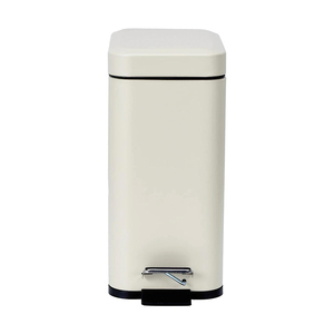 אשפה 5l יכול מלבן שירותים מתכת dustבין חדר אמבטיה חדר רחצה לבן - Product Image 2