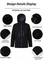 Veste imperméable 3 en 1 avec capuche, doublure amovible, randonnée en plein air, camping, fabrication OEM personnalisée, directement de l'usine, plusieurs couleurs