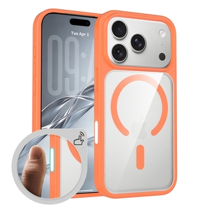 Funda Magnética con Sensor de Piel para iPhone 18 Pro Max R, Cubierta Transparente Mate para Botones de Cámara - Product Image 1