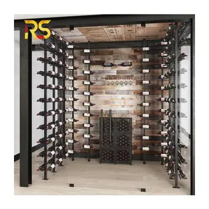 foshan Modern Wine Rack Pegs floor to ceiling wine rack cabinet luxury wine rack display for living room