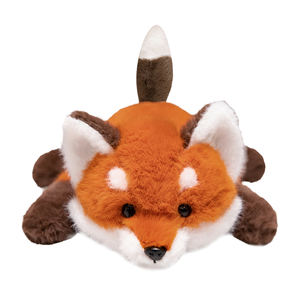 Vente en gros de coussins en peluche en forme de renard mignon, animaux en peluche, renard en peluche réaliste, coussin en peluche de renard couché, grand coussin en peluche, cadeau - Product Image 1