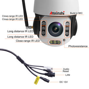 Anxinshi <span class=keywords><strong>5MP</strong></span> 30X Zoom Wifi Ptz Outdoor <span class=keywords><strong>Dome</strong></span> <span class=keywords><strong>IP</strong></span>-Kamera Sternenlicht Auto Motion Tracking Ptz Kamera Ptz Wifi Wireless <span class=keywords><strong>IP</strong></span>-Kamera - Product Image 6