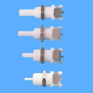 POM Medical Female Quick Disconnect Coupling Panel Mount Air Water Vacuum Connectors Hose Barb Tube Quick <strong>Connector</strong> - Product Image 2