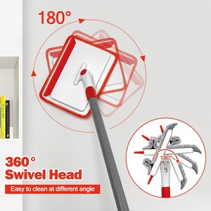 Serpillère professionnelle en microfibre pour plinthes - Nettoyez facilement les plinthes | |   Qualité professionnelle |   Lavable en machine - Product Image 5
