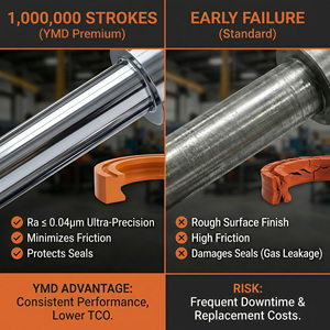 สปริงแก๊สไนโตรเจนมาตรฐาน ISO 11901 แรงดัน 4000N กระบอกสูบแบบเป<span class=keywords><strong>ล</strong></span>ี่ยนได้ KALLE สำหรับแม่พิมพ์ปั๊มยานยนต์ - Product Image 2