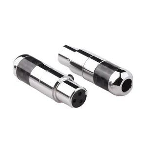 Mini XLR Female /male Connector 3pin Rhodium Plated Audio Plug Headphone Adapter Speaker HIFI Mic Jack XLR Balance Cable
