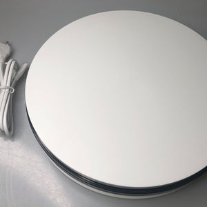 Di alta qualità <span class=keywords><strong>bianco</strong></span>/<span class=keywords><strong>nero</strong></span> display del basamento <span class=keywords><strong>fotografia</strong></span> 360 gradi 35 centimetri elettrico rotante giradischi per prodotti di bellezza - Product Image 1