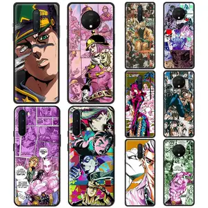 Bán sỉ bìa phiêu lưu-Silicone Luxury Case For OnePlus 8 7 7T Pro 8T 6 6T Z Nord 5G 2020 Silicone Soft Phone Cases Back Cover JoJos Bizarre Adventure