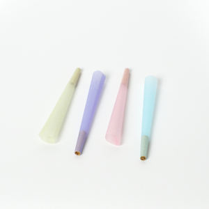 Cône en papier de riz naturel coloré en pâte de bois, format King Size 1/4, avec embouts, accessoires pour tabac - Product Image 3